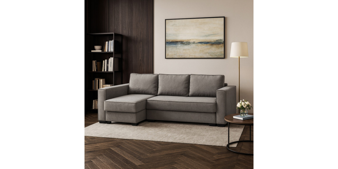 Sofa HOBEL CORNER LIZA PLUS D/P CAPPUCCINO SCANDI 19 L (5) 