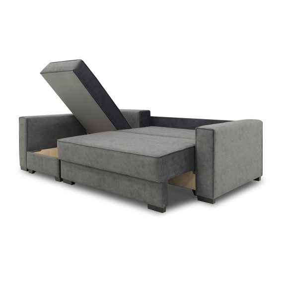Диван HOBEL CORNER LIZA PLUS F/P DARK GREY JAGUAR 9 L (5) 