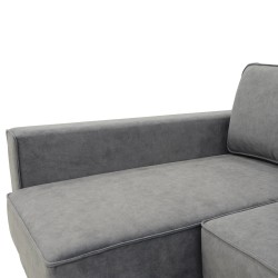 Sofa HOBEL CORNER LIZA PLUS F/P DARK GREY JAGUAR 9 L (5) 
