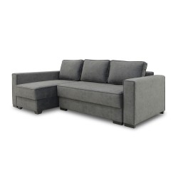 Sofa HOBEL CORNER LIZA PLUS F/P DARK GREY JAGUAR 9 L (5) 