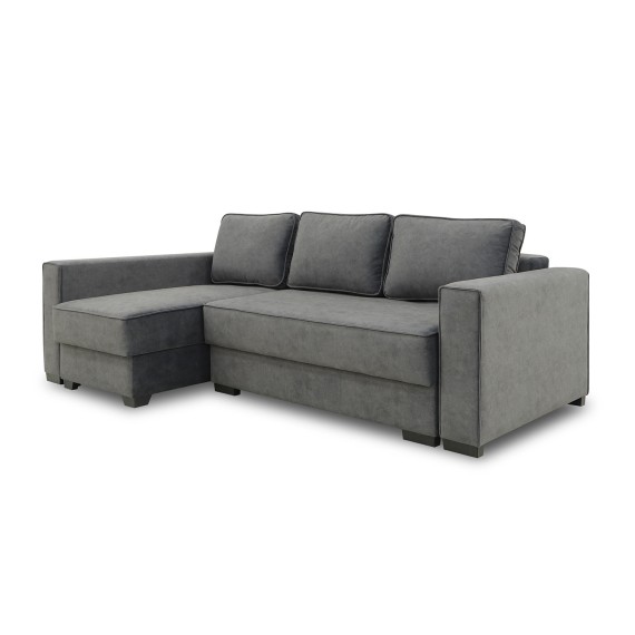 Диван HOBEL CORNER LIZA PLUS F/P DARK GREY JAGUAR 9 L (5) 