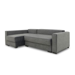 Sofa HOBEL CORNER LIZA PLUS F/P DARK GREY JAGUAR 9 L (5) 