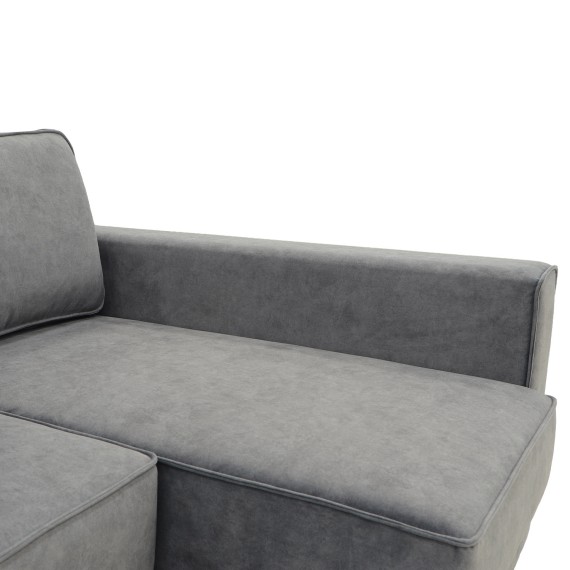 Sofa HOBEL CORNER LIZA PLUS F/P DARK GREY JAGUAR 9 R (5) 