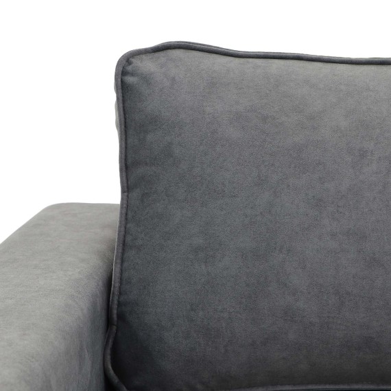 Sofa HOBEL CORNER LIZA PLUS F/P DARK GREY JAGUAR 9 R (5) 