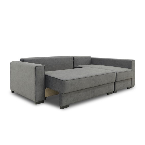 Sofa HOBEL CORNER LIZA PLUS F/P DARK GREY JAGUAR 9 R (5) 