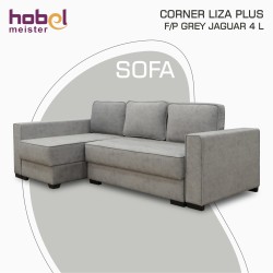 Sofa HOBEL CORNER LIZA PLUS F/P GREY JAGUAR 4 L (5) 