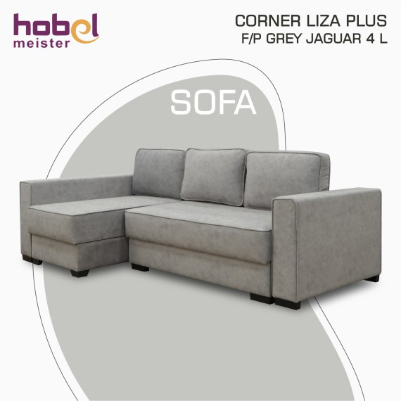 Диван HOBEL CORNER LIZA PLUS F/P GREY JAGUAR 4 L (5) 
