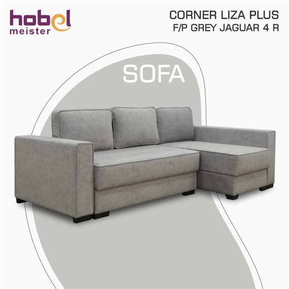 Диван HOBEL CORNER LIZA PLUS F/P GREY JAGUAR 4 R (5) 