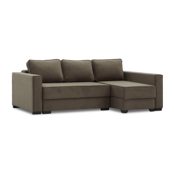 Sofa HOBEL CORNER LIZA PLUS F/P BROWN LEONARDO 6 R (5) 