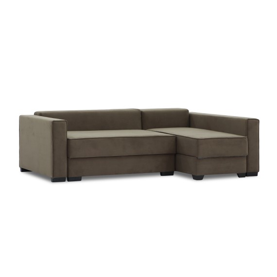 Sofa HOBEL CORNER LIZA PLUS F/P BROWN LEONARDO 6 R (5) 