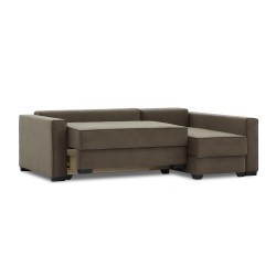 Sofa HOBEL CORNER LIZA PLUS F/P BROWN LEONARDO 6 R (5) 