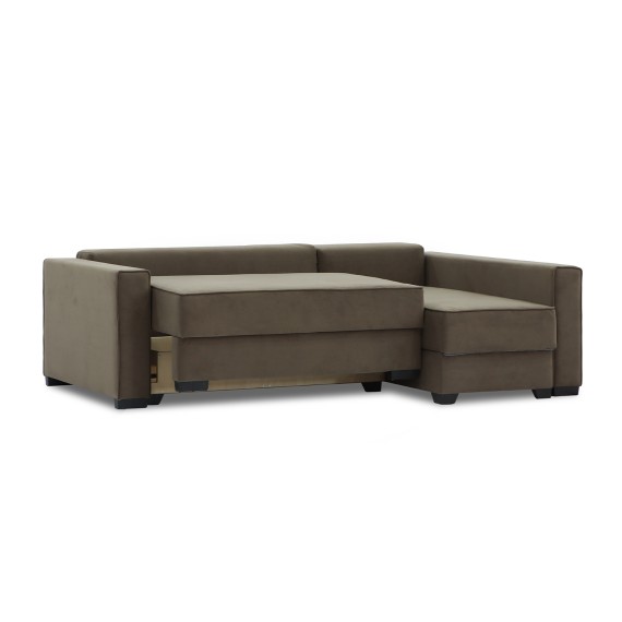 Sofa HOBEL CORNER LIZA PLUS F/P BROWN LEONARDO 6 R (5) 