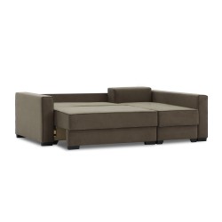 Sofa HOBEL CORNER LIZA PLUS F/P BROWN LEONARDO 6 R (5) 
