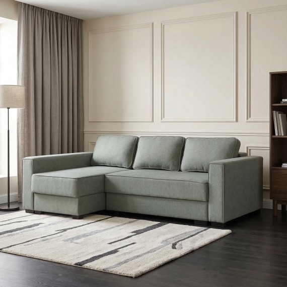 Sofa HOBEL CORNER LIZA PLUS F/P GREY SCANDI 21 L (5) 