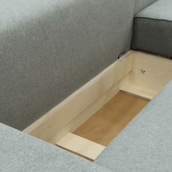 Բազմոց HOBEL CORNER LIZA PLUS F/P GREY SCANDI 21 R (5) 