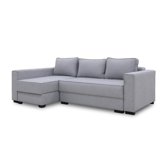 Sofa HOBEL CORNER LIZA PLUS F/P LIGHT GREY SCANDI 17 L (5) 