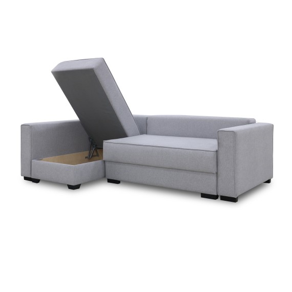 Sofa HOBEL CORNER LIZA PLUS F/P LIGHT GREY SCANDI 17 L (5) 