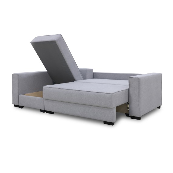 Sofa HOBEL CORNER LIZA PLUS F/P LIGHT GREY SCANDI 17 L (5) 