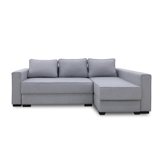Sofa HOBEL CORNER LIZA PLUS F/P LIGHT GREY SCANDI 17 R (5) 