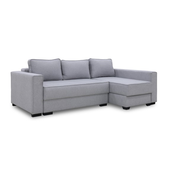 Sofa HOBEL CORNER LIZA PLUS F/P LIGHT GREY SCANDI 17 R (5) 