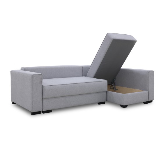Sofa HOBEL CORNER LIZA PLUS F/P LIGHT GREY SCANDI 17 R (5) 