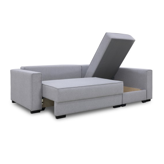 Sofa HOBEL CORNER LIZA PLUS F/P LIGHT GREY SCANDI 17 R (5) 