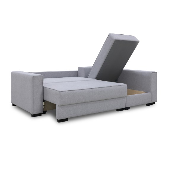 Sofa HOBEL CORNER LIZA PLUS F/P LIGHT GREY SCANDI 17 R (5) 