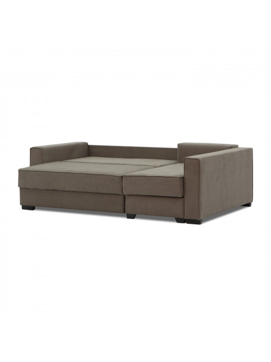 Sofa HOBEL CORNER LIZA PLUS LIGHT BROWN SCANDI 6 R (5) 