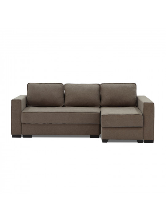 Sofa HOBEL CORNER LIZA PLUS LIGHT BROWN SCANDI 6 R (5) 