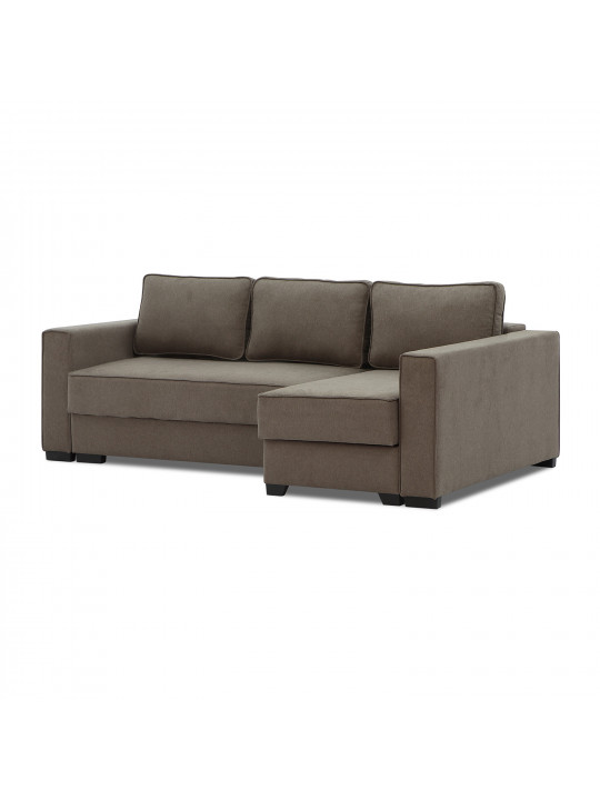 Sofa HOBEL CORNER LIZA PLUS LIGHT BROWN SCANDI 6 R (5) 