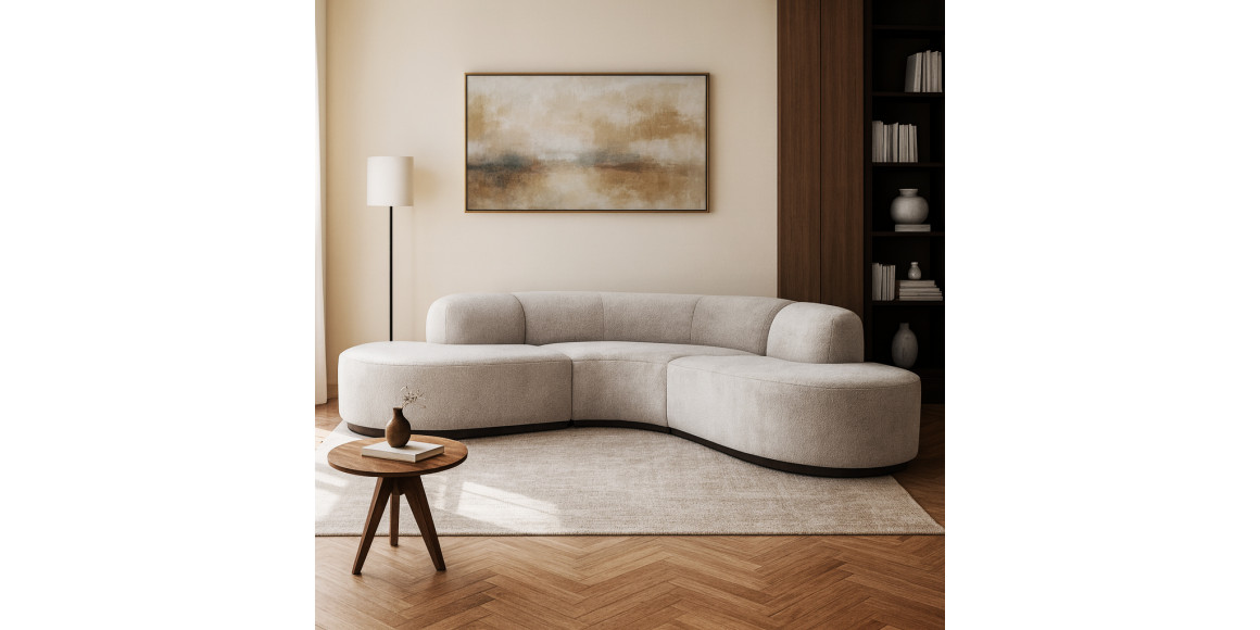 Диван HOBEL CORNER MALIBU GREY KUZU 7 (3) 