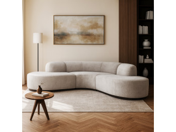 Բազմոց HOBEL CORNER MALIBU GREY KUZU 7 (3) 