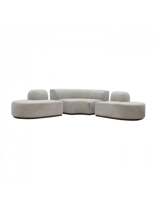 Sofa HOBEL CORNER MALIBU GREY KUZU 7 (3) 