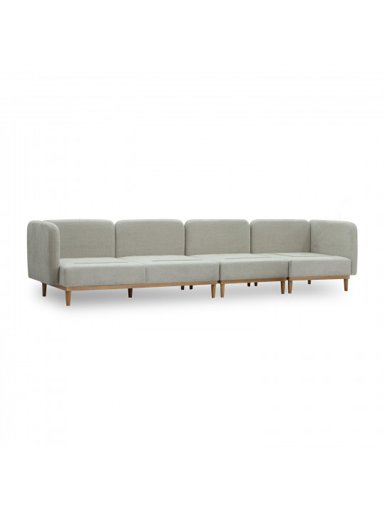 Բազմոց HOBEL CORNER MODENA LIGHT GREY BEATTO 1066 (5) 