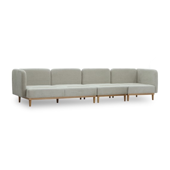 Sofa HOBEL CORNER MODENA LIGHT GREY BEATTO 1066 (5) 