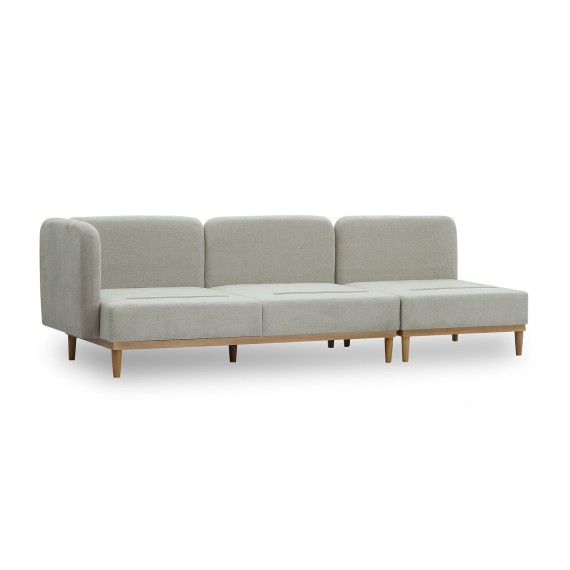 Sofa HOBEL CORNER MODENA LIGHT GREY BEATTO 1066 (5) 