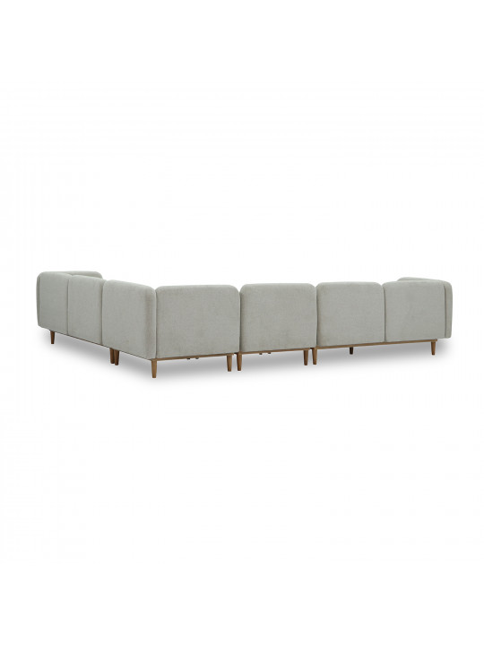 Բազմոց HOBEL CORNER MODENA LIGHT GREY BEATTO 1066 (5) 