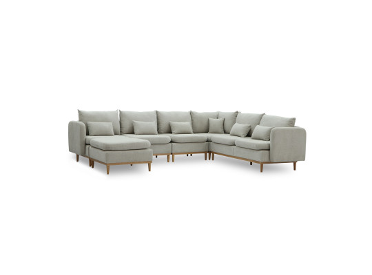 Диван HOBEL CORNER MODENA LIGHT GREY BEATTO 1066 (5) 