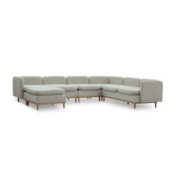 Диван HOBEL CORNER MODENA LIGHT GREY BEATTO 1066 (5) 