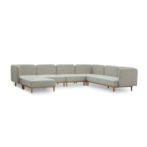 Sofa HOBEL CORNER MODENA LIGHT GREY BEATTO 1066 (5) 