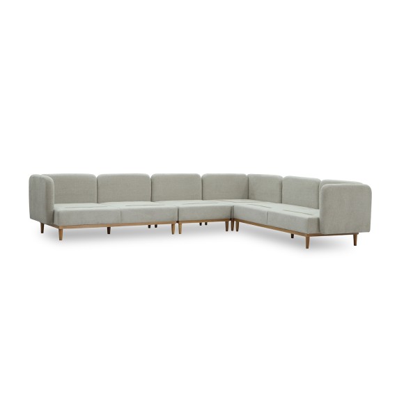 Sofa HOBEL CORNER MODENA LIGHT GREY BEATTO 1066 (5) 