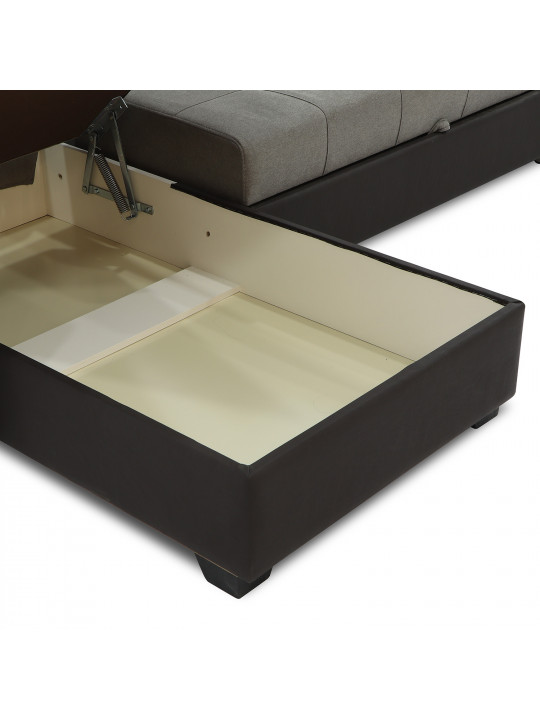 Բազմոց HOBEL CORNER MODERN BROWN 3673/ CAPPUCCINO SCANDI 19 (4) 