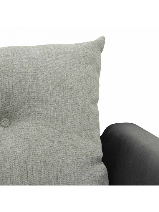 Sofa HOBEL CORNER MODERN LUXE BLACK 4503/ LIGHT GREY ASTERI 3 (4) 