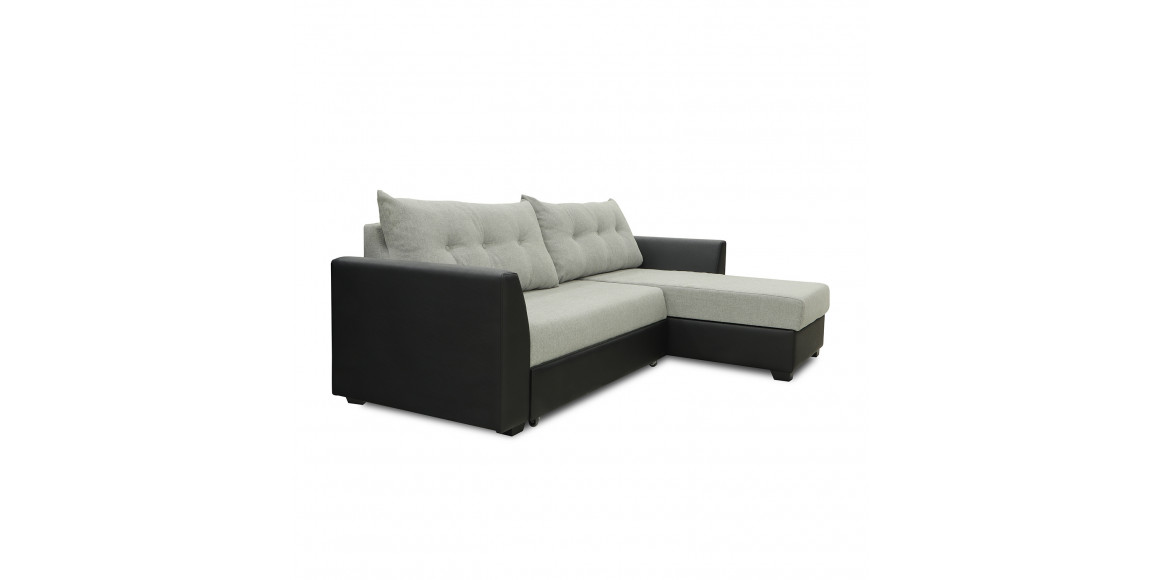 Բազմոց HOBEL CORNER MODERN LUXE BLACK 4503/ LIGHT GREY ASTERI 3 (4) 
