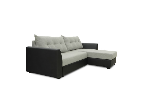 Sofa HOBEL CORNER MODERN LUXE BLACK 4503/ LIGHT GREY ASTERI 3 (4) 