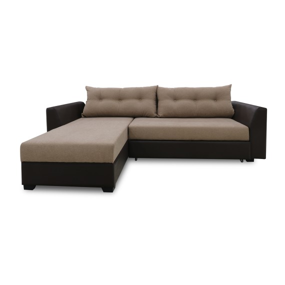 Sofa HOBEL CORNER MODERN LUXE F/R COFFE V460/LIGHT BROWN SCANDI 4 (5) 