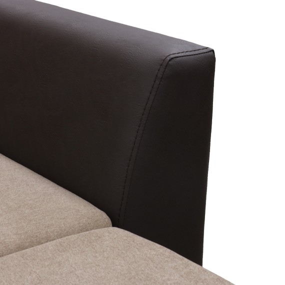 Sofa HOBEL CORNER MODERN LUXE F/R COFFE V460/LIGHT BROWN SCANDI 4 (5) 