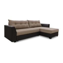Диван HOBEL CORNER MODERN LUXE F/R COFFE V460/LIGHT BROWN SCANDI 4 (5) 