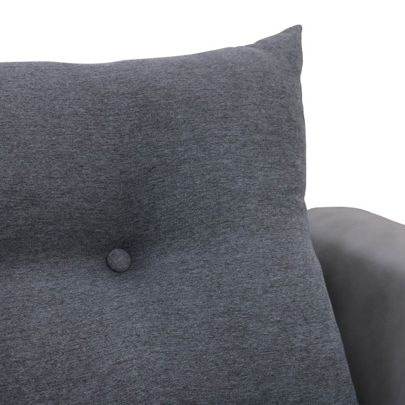 Sofa HOBEL CORNER MODERN LUXE F/R GREY 8409/DARK GREY SCANDI 22 (5) 