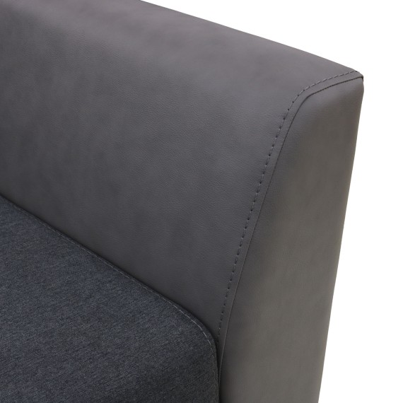 Sofa HOBEL CORNER MODERN LUXE F/R GREY 8409/DARK GREY SCANDI 22 (5) 